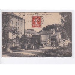 MORIGNY-CHAMPIGNY: le moulin de brunehaut, camion, attelage - état