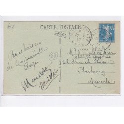 MAINNEVILLE: le vendredi matin, jour de marché vue aérienne 10x15 - très bon état