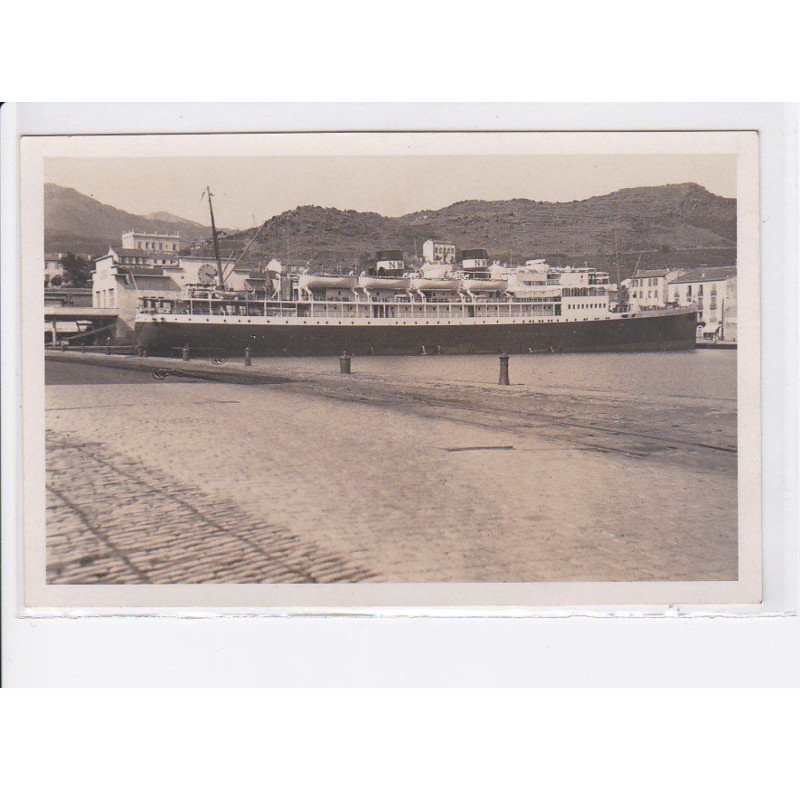 PORT-VENDRES: paquet el kantara, courrier d'alger - très bon état