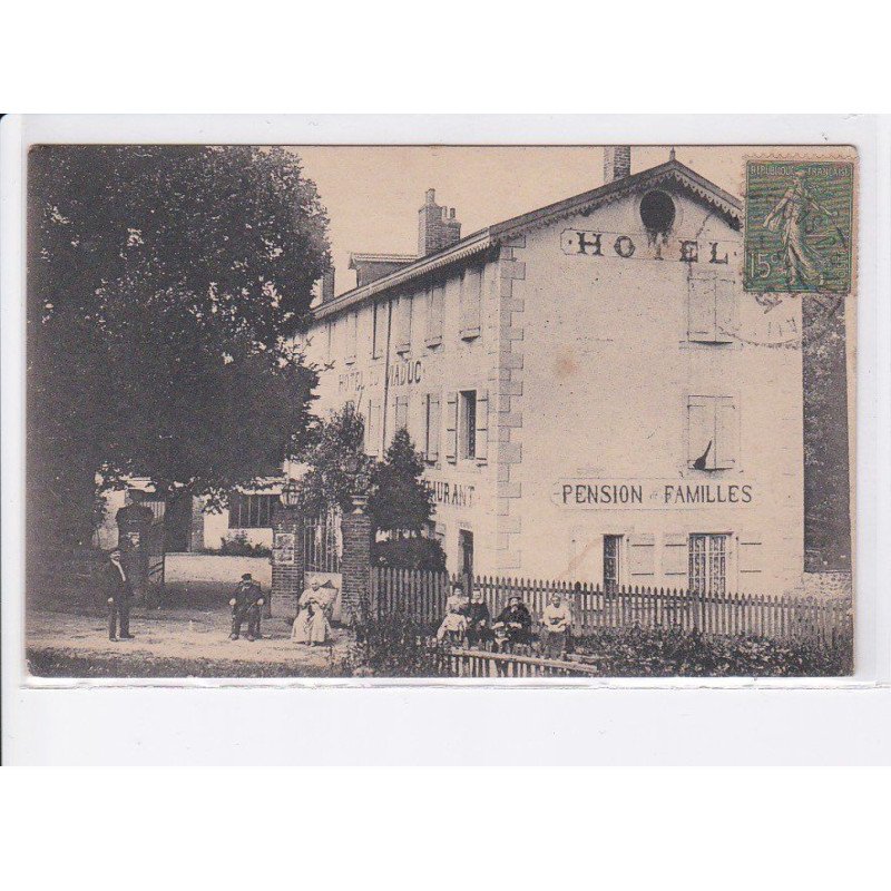 MUSSY-sous-DUN: hôtel du viaduc, pension familles - très bon état