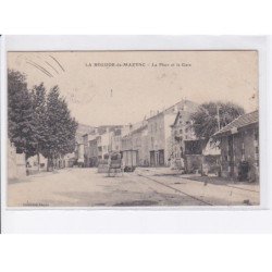 LA BEGUDE-de-MAZENC: la place et la gare - très bon état