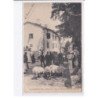 HASPARREN: la rue montante (jour de marché), cochons - très bon état