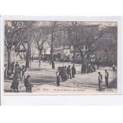 NICE: un jeu de boules, jeu national - très bon état