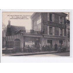 GRETZ-ARMAINVILLIERS: café de l'hôtel de ville, tabac-restaurant, maison A. Jeannon - très bon état
