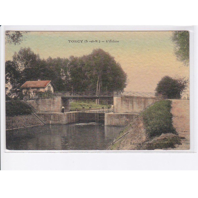 TORCY: l'écluse - très bon état