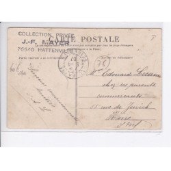NORMANVILLE: procession au château - état