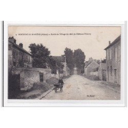 ROCOURT-St-MARTIN : sortie du village du coté de chateau-thierry - tres bon etat