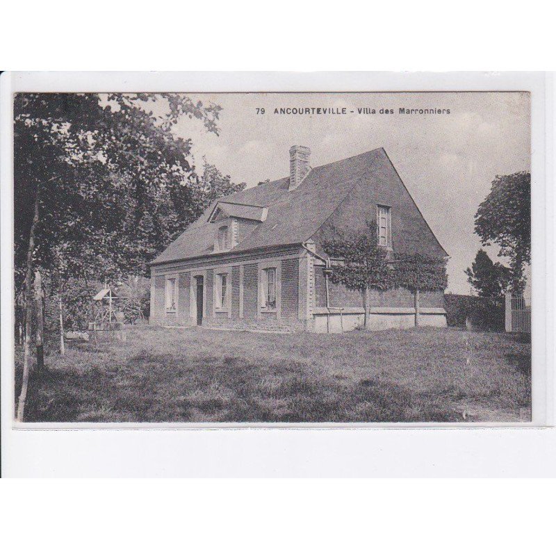 ANCOURTEVILLE: villa des marronniers - très bon état