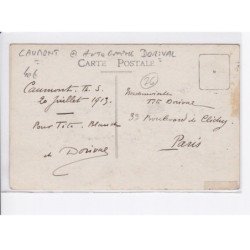 CAUMONT: autographe dorival - très bon état