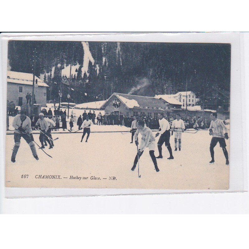 CHAMONIX: hockey sur glace - très bon état