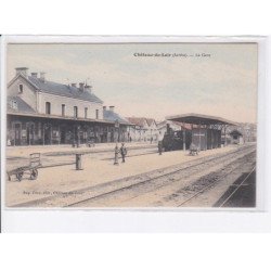 CHÂTEAU-du-LOIR: la gare - très bon état