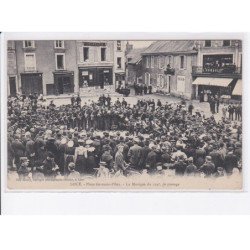 LOUE: place germain-pilou, la musique du 124e de passage - très bon état