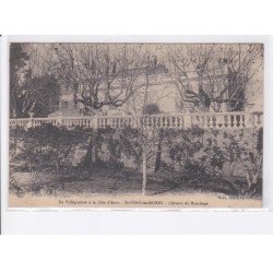 SAINT-PONS-LES-MURES: en villégiature à côte d'azur, château de bouchage - très bon état