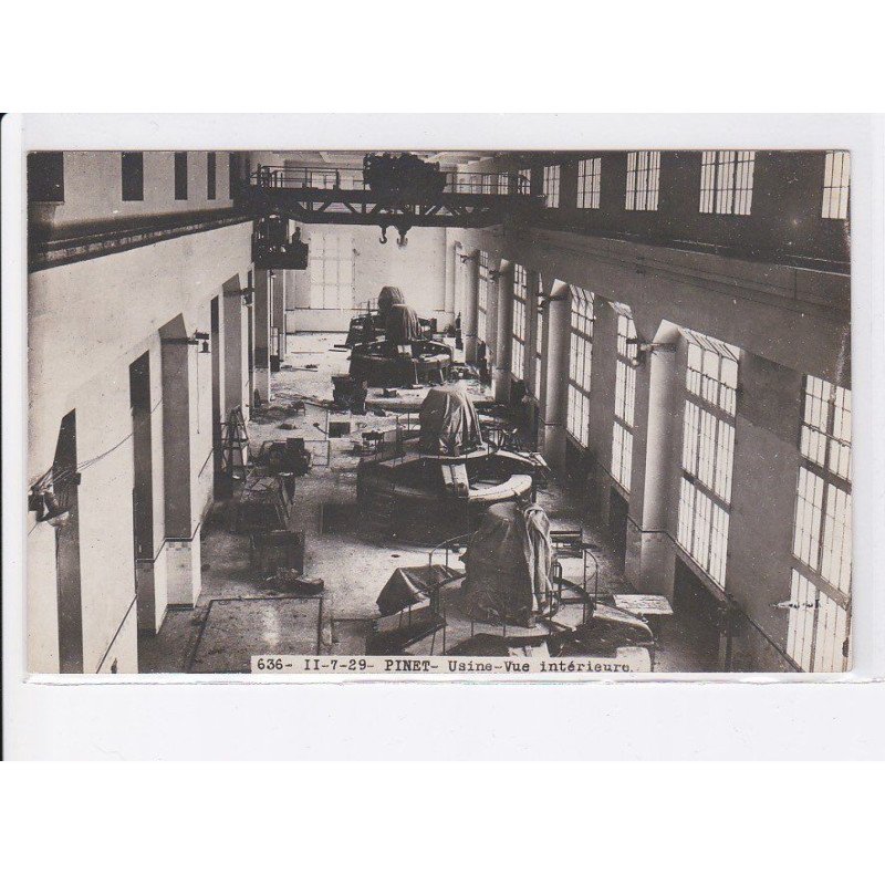 PINET: usine, vue intérieure - très bon état