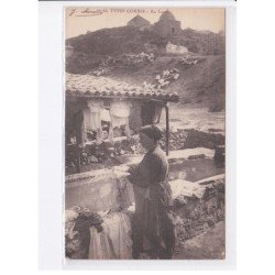 CORSE: types corses, au lavoir - très bon état