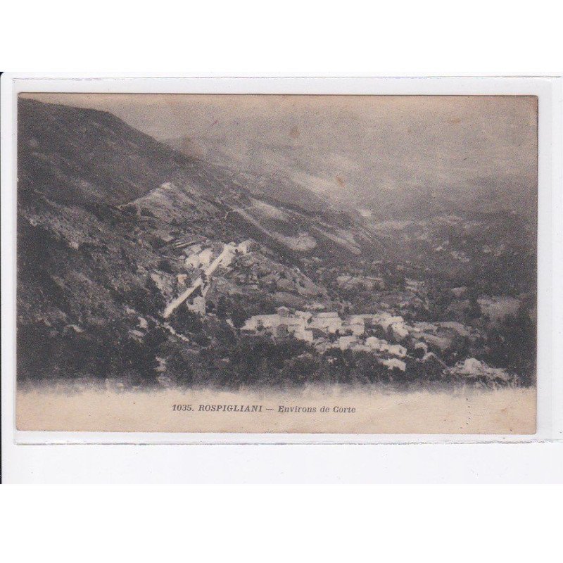 ROSPIGLIANI: environs de Corte - état