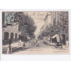 BASTIA: boulevard paoli, brasserie des platanes - très bon état
