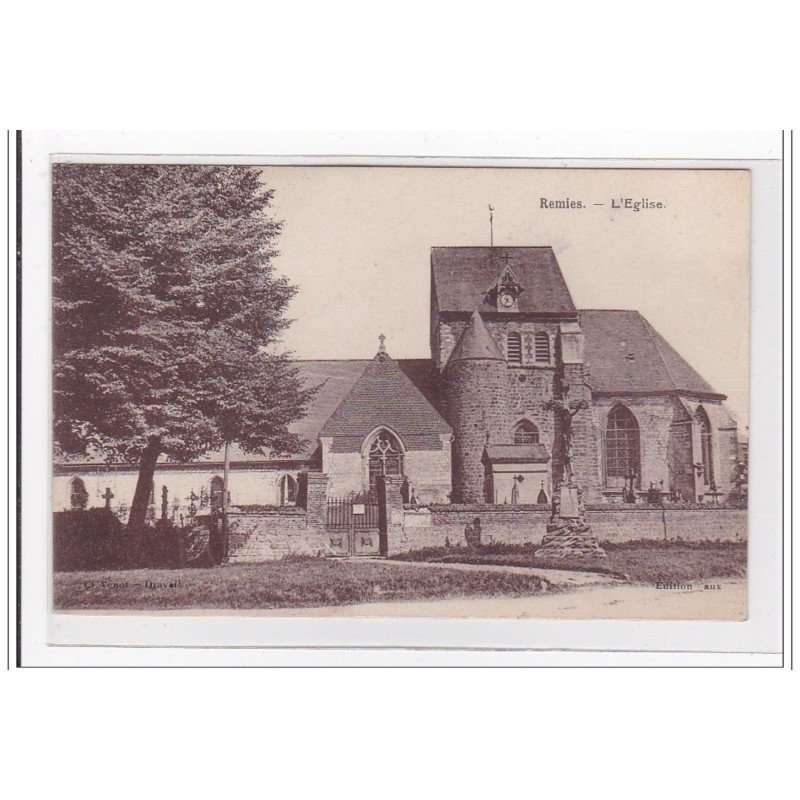 REMIES : l'eglise - tres bon etat