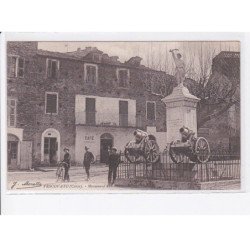 VESCOVATO: monument aux morts, canons - très bon état