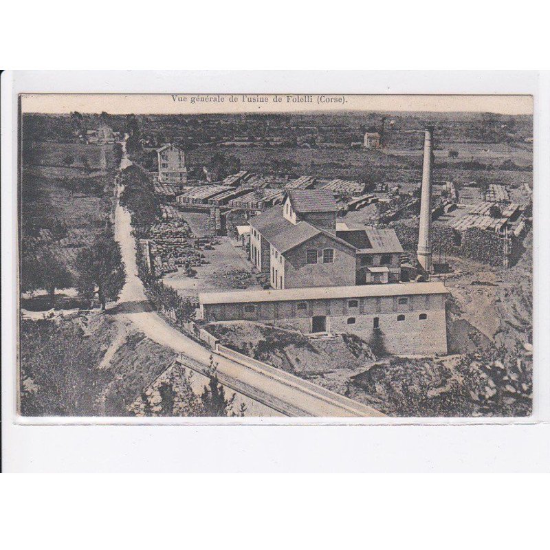 FOLELLI: vue générale de l'usine - très bon état