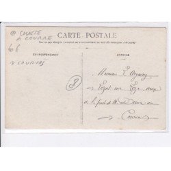 environs de COURVAS: chasse à courre, champion courtisane du rallye saint-dié, à M. André Prêcheur - très bon état