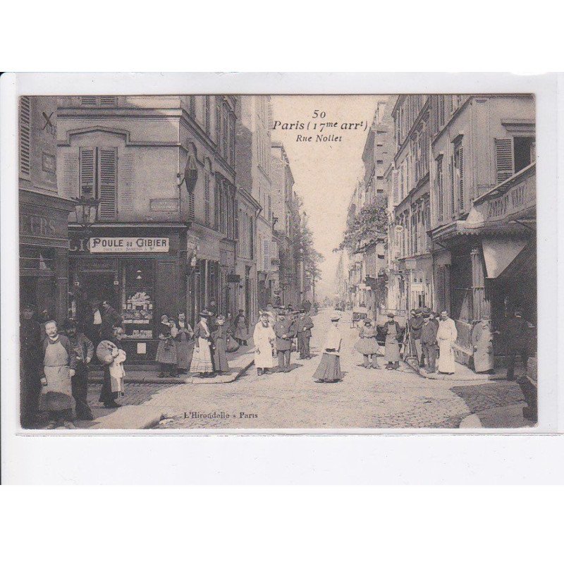 PARIS: 75017 rue nollet, poule au gibier - très bon état