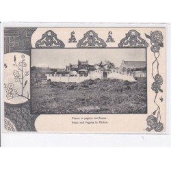 CHINE: ferme et pagode thibétaine - très bon état
