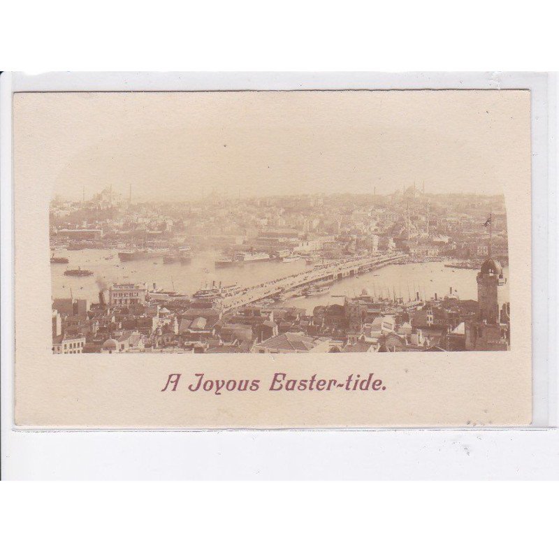 TURQUIE: istambul constantinople vue générale - très bon état
