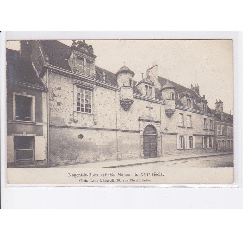 NOGENT-le-ROTROU: maison du XVIe siècle - très bon état