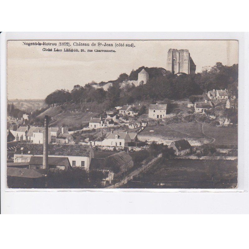 NOGENT-le-ROTROU: château de saint-jean (côté sud) - très bon état