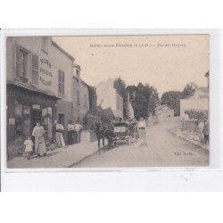 SOISY-SOUS-ETIOLLES: rue des donjons, attelage, épicerie mercerie - très bon état