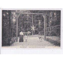 SOISY-SOUS-ETIOLLES: bois margot, balençoires , échelle, jeux pour enfants - très bon état