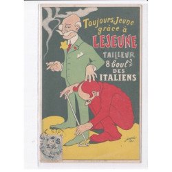 PUBLICITE: JOSSOT - toujours jeune grâce à lejeune tailleur 8 boulevard des italiens, paris, Jossot 1903 - très bon état