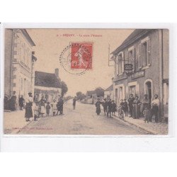 LEUGNY: la route d'auxerre, café baron, vélo - très bon état