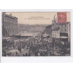 BOURG-de-PEAGE: la place du marché - très bon état
