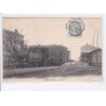 SAINT-HEAND: la gare, train - état