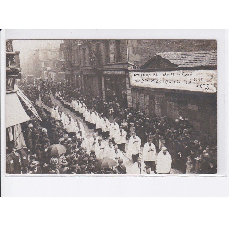 SAINT-ETIENNE: chocolat menier, procession, événement - très bon état