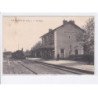 LE PULEY: la gare, train, rail  - très bon état