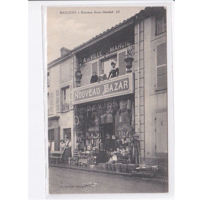 MARCIGNY: nouveau bazar devidal - très bon état