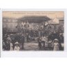 LE BOIS-D'OINGT: fête patronale, le kiosque, concert de "la vigneronne" vue aérienne 10x15 - très bon état