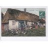 FAUVILLE: ferme cauchoise (rare en couleur) - très bon état