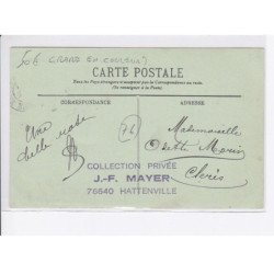 FAUVILLE: ferme cauchoise (rare en couleur) - très bon état