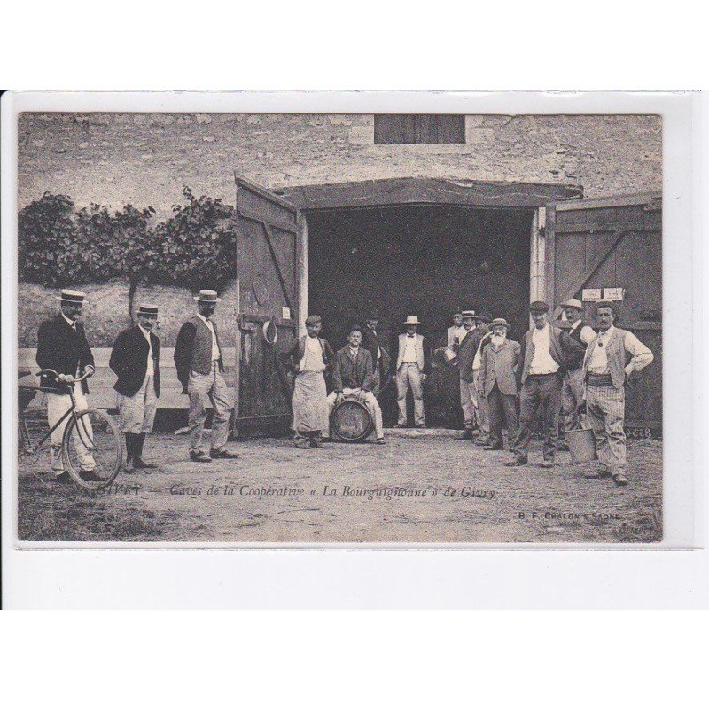 GIVRY: caves de la coopérative, "la bourguignonne" de givry - état