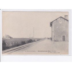 BERNIERES-sur-MER: la gare et le casino - très bon état
