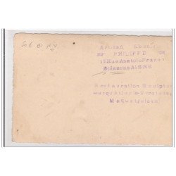 SOISSONS : artisan ebeniste philippe, 17 rue anatolefrance - tres bon etat