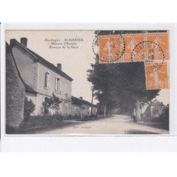 SAINT-RABIER: maison d'écoles, avenue de la gare, philatélie - très bon état