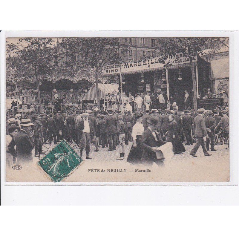 NEUILLY-sur-SEINE: la fête de neuilly, marseille - état