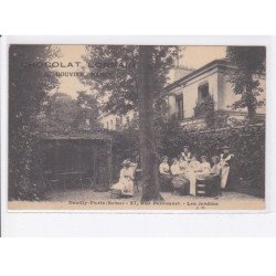 NEUILLY-sur-SEINE: chocolat lorrain G. Bouvier, les jardins, 27 rue perrounet - très bon état