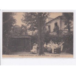 NEUILLY-sur-SEINE: chocolat lorrain G. Bouvier, les jardins, 27 rue perrounet - très bon état