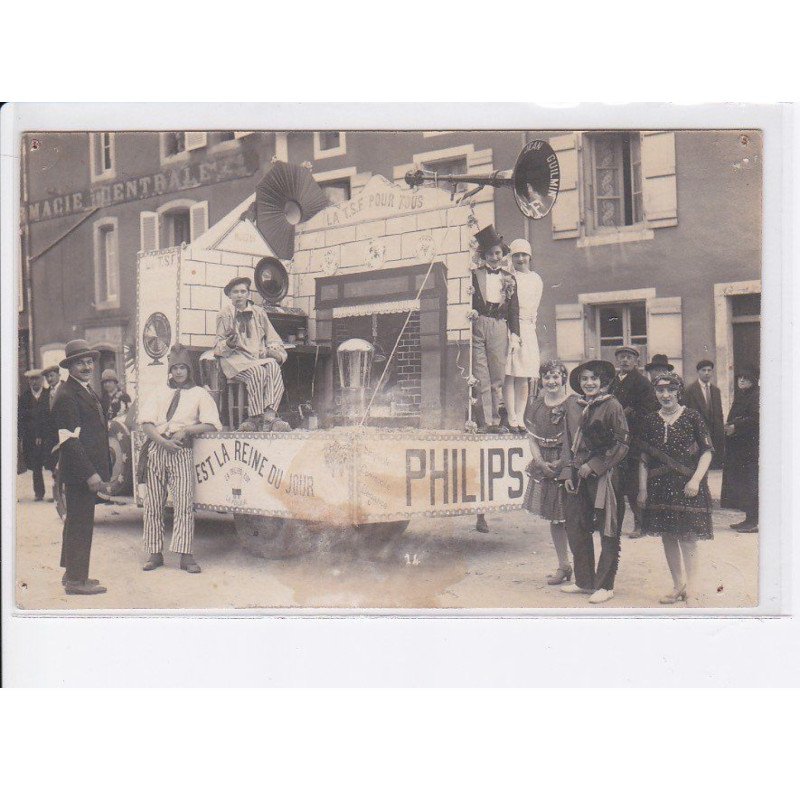 STENAY: cavalcade, ampoules philips, costume - état